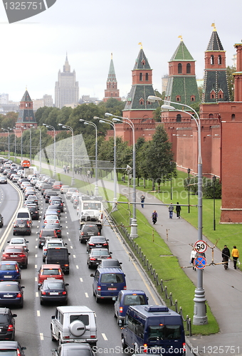 Image of view of the Moscow Kremlin