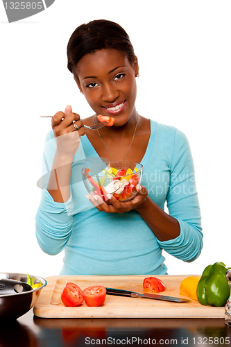 Image of Health Conscious young woman