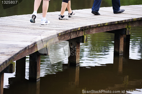 Image of Wooden bridge 