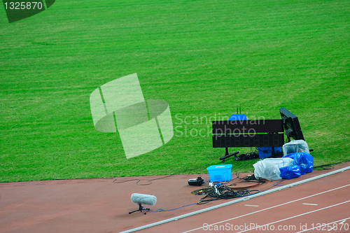 Image of Instruments on competition field