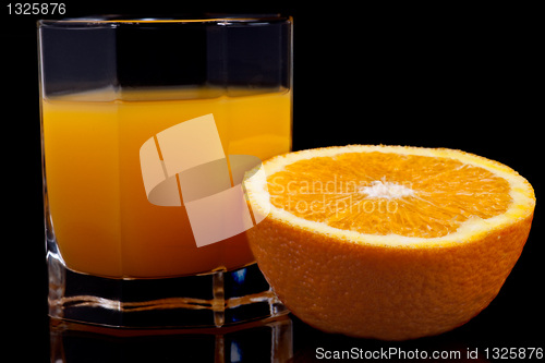 Image of Orange and juice