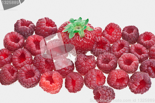 Image of Strawberry and rasberries