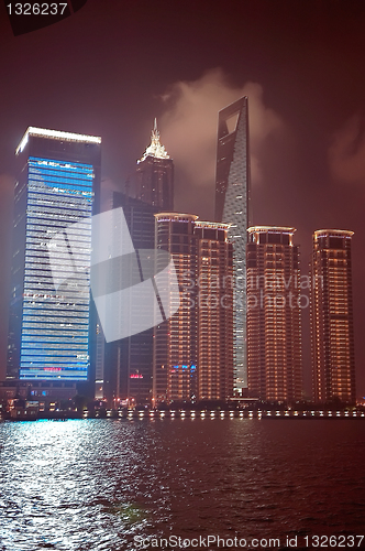 Image of Shanghai second and fifth tallest buildings in the world