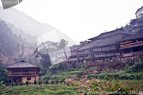 Image of Guilin mountain old village