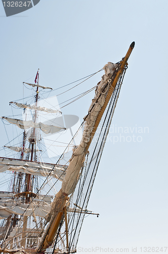 Image of SAil boat details