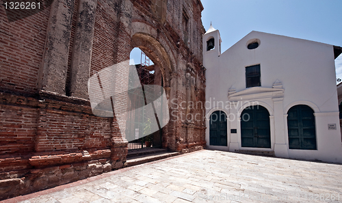 Image of Old church Casco viejo Panama 