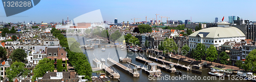 Image of Amsterdam skyline