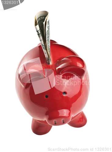 Image of Pig, money, and savings