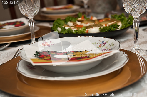 Image of Table setting