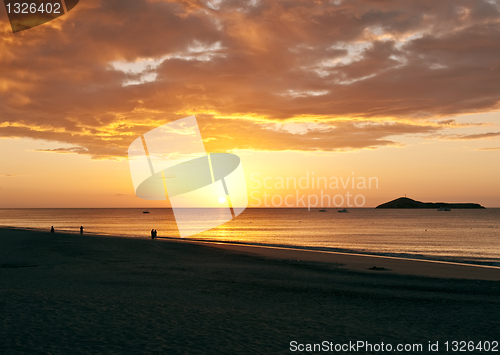 Image of Sunrise and the beach