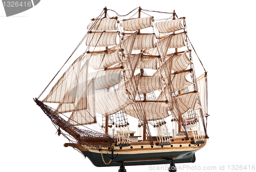 Image of Replica military frigate