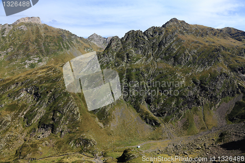 Image of Landscape in Pyrenees mountains