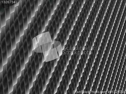 Image of Metallic scales texture or background