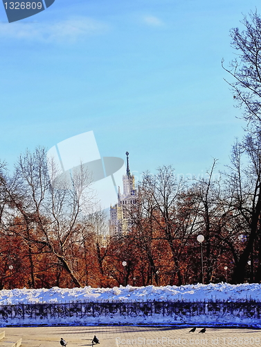Image of winter cityscape
