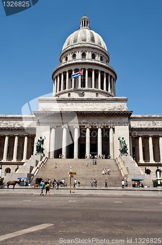 Image of The Capitol in Havana,Cuba.