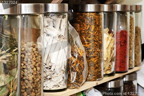 Image of Traditional Chinese herbal medicines