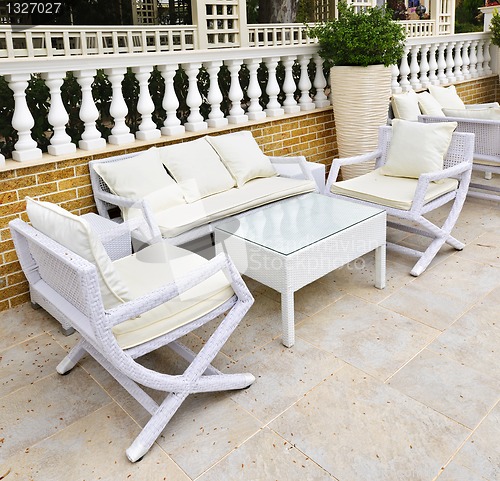 Image of Patio furniture outdoor
