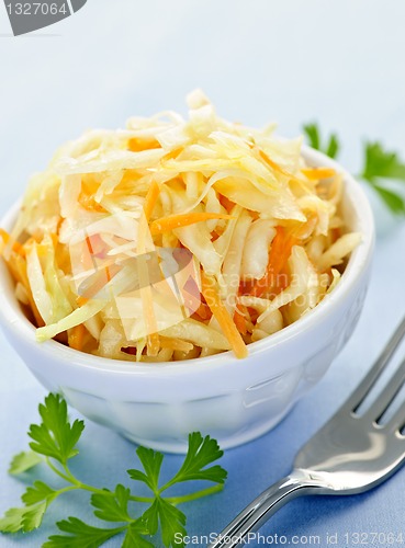 Image of Bowl of coleslaw