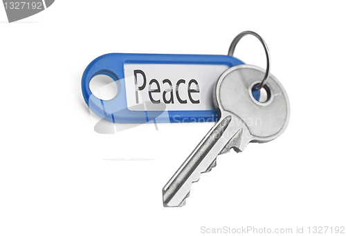 Image of the key to peace