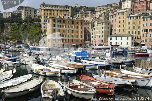 Image of landscape camogli porticciolo