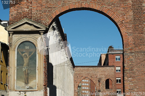 Image of architecture, colonne di San Lorenzo Milano Italy