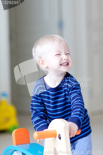 Image of playing toddler