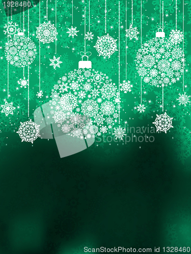 Image of Shiny greeting card in retro style. EPS 8