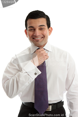 Image of Happy businessman