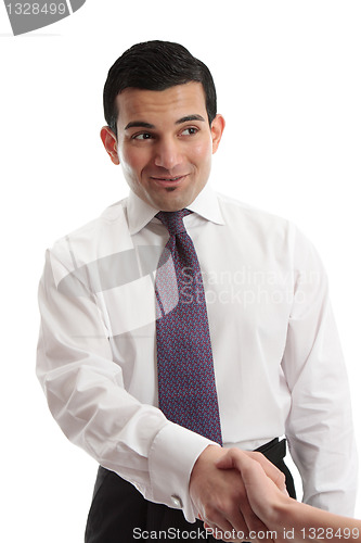 Image of Businessman handshake