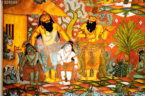 Image of old telugu painting