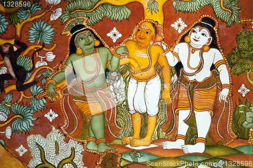 Image of old telugu painting