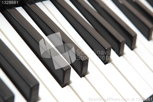 Image of piano keyboard