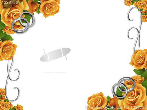 Image of 3d imagen by wedding frame 