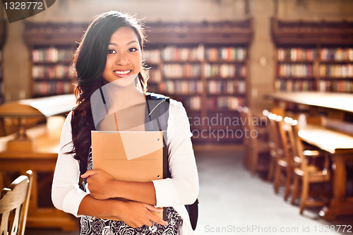 Image of Asian college student