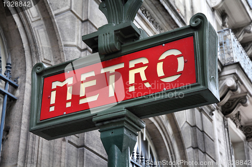 Image of Paris metro