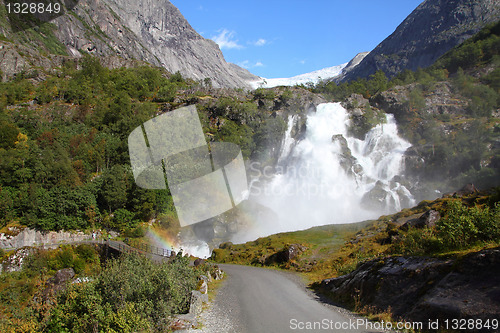 Image of Norway waterfall