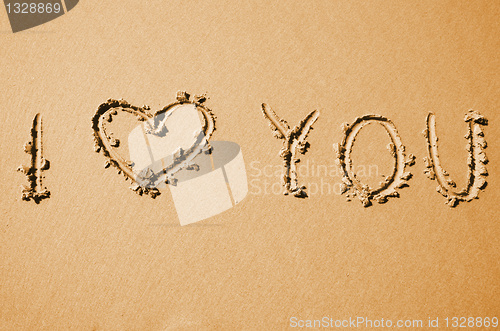 Image of I love you