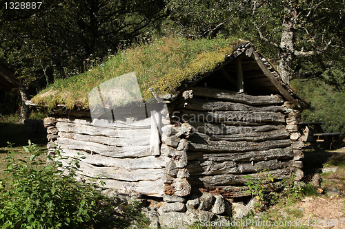 Image of Old wooden house in Norway