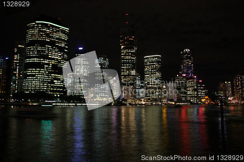 Image of Brisbane at night
