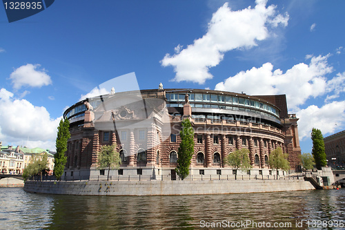 Image of Stockholm parliament