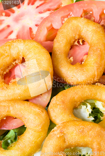 Image of Fried squid rings
