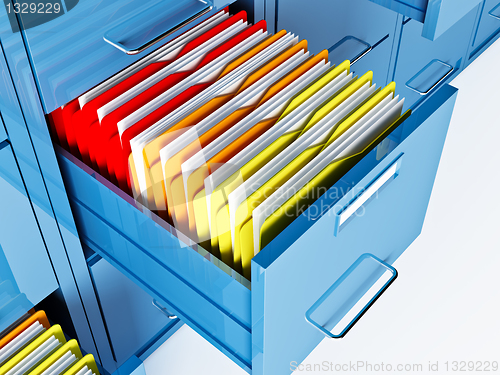 Image of file cabinet