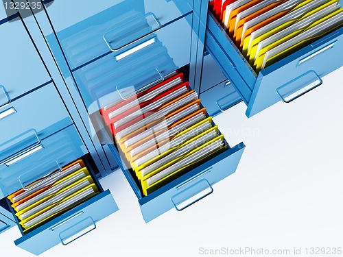 Image of file cabinet