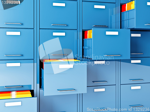 Image of file cabinet