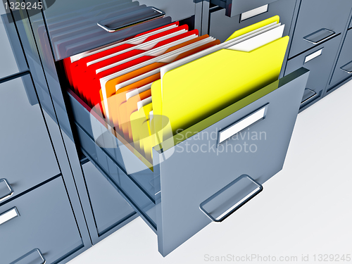 Image of file cabinet