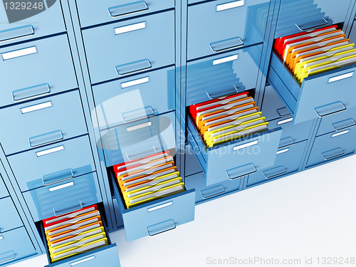 Image of file cabinet