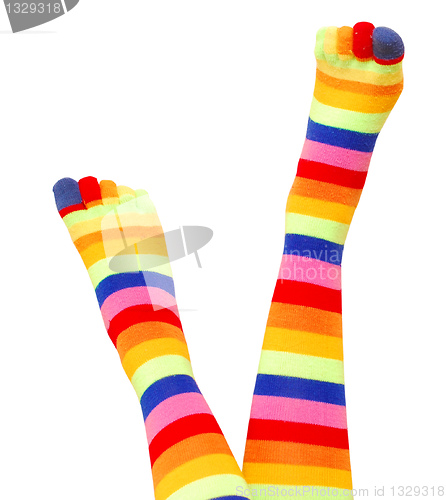 Image of color socks