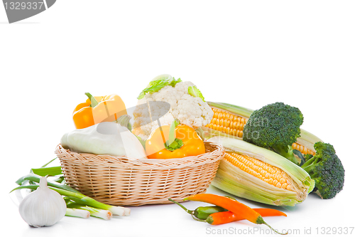 Image of Still-life of autumn harvest
