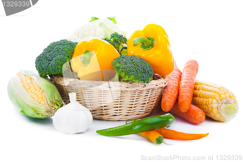 Image of Still-life of autumn harvest