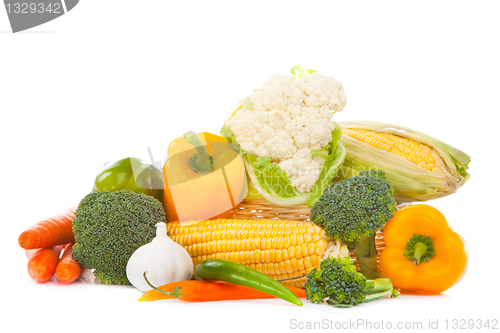 Image of Still-life of autumn harvest